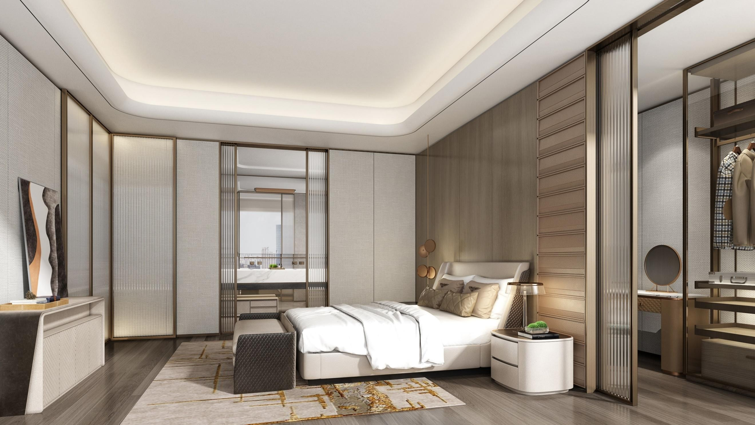 【广州】低奢合院别墅样板间“丨PPT设计方案丨